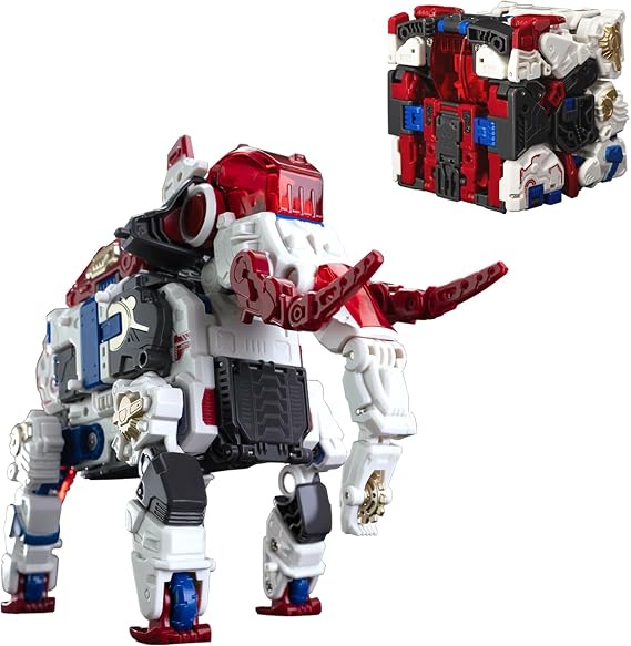 BEASTBOX BB-74 SAFEZONE Deformation Toys Action Figure, Converting Toys in Mecha and Cube, Perfect Birthday Party Gift for Teens and Adults