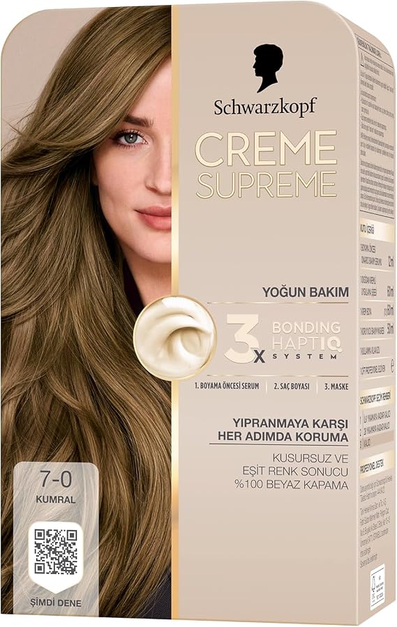 Schwarzkopf Creme Supreme Hair Dye 7-0 Brunette
