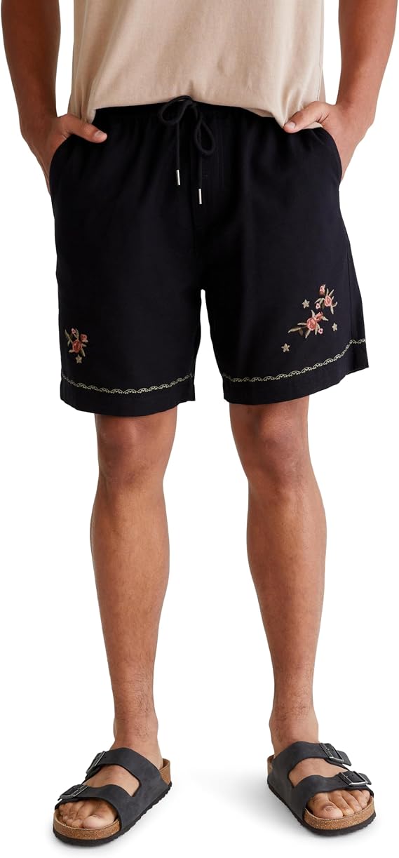 AEROPOSTALE Men's 7" All Day Jogger - Flax Blend