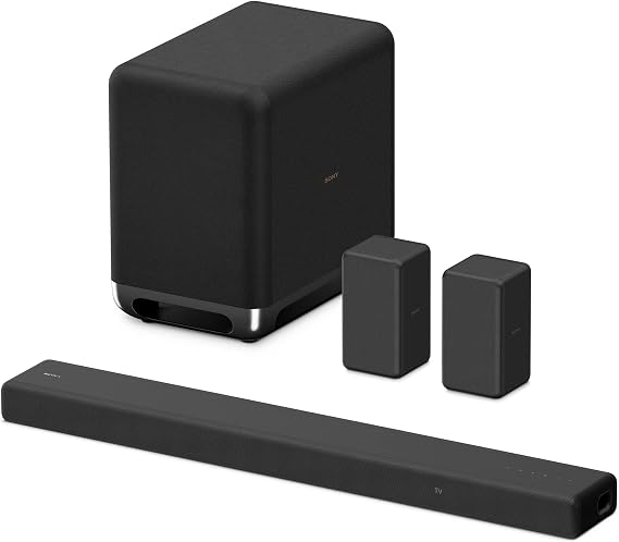 Sony HT-A3000 3.1ch Dolby Atmos Soundbar SA-SW5 Wireless Subwoofer & Rear Speaker