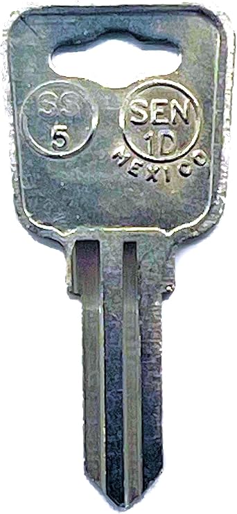 JMA Compatible with 1637 Sentry Safe Commercial Uncut Key Blank- SS5 - SEN-1D (10 Pack)