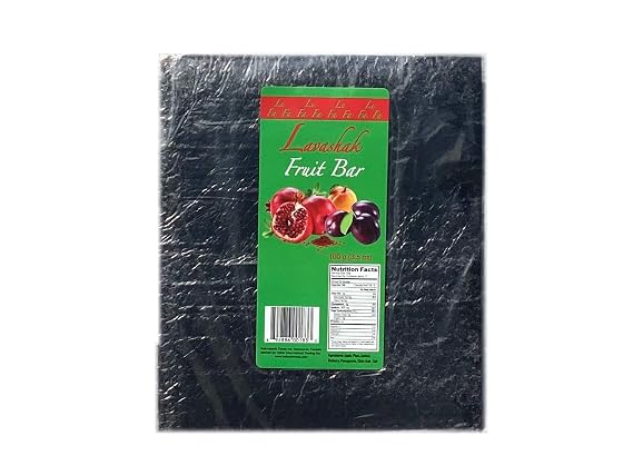 FAFA Lavashak Fruit Snack Mixed Fruit: Apple, Plum, Apricot, Barberry, Pomegranate (9 ounce - Pack of 3)