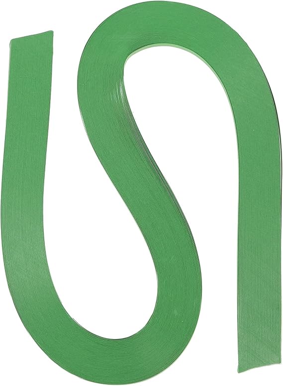 PATIKIL Quilling Strips Paper 120pcs 3/16"(5mm) 54cm Origami Paper Quilling Strip for Art DIY Hand Craft Christmas Lawn Green