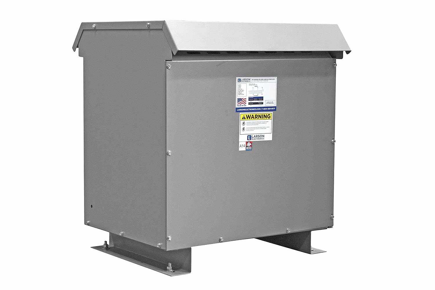 25 kVA Isolation Transformer - 208V Primary - 120240V Secondary - NEMA 3R - Single Phase