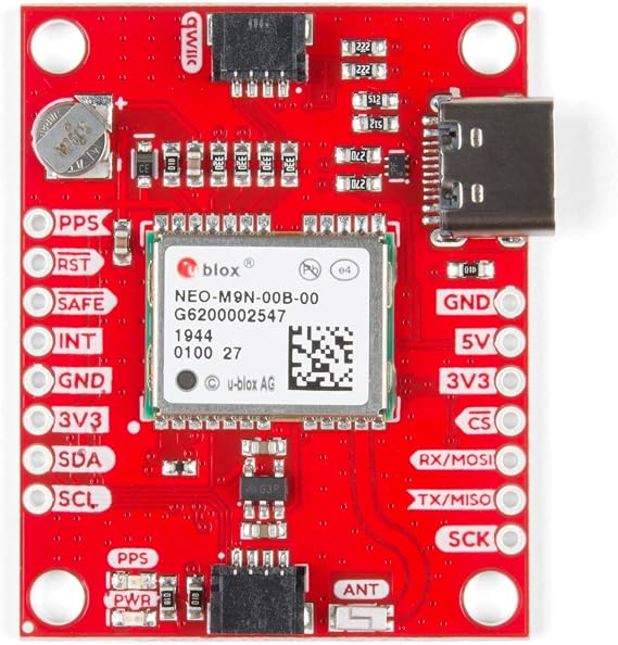SparkFun GPS Breakout - NEO-M9N, Chip Antenna (Qwiic) Breakout