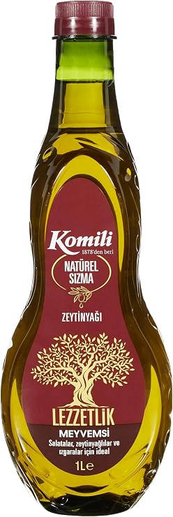 Komili Sızma Zeytinyağı Pet Şişe 1 Lt