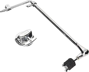 Ludwig L1372 Shell-Mounted Cymbal Holder with 9.5mm Classic Arm Bracket | Cymbal Arm | Ideal for Ride and Crash Cymbals | Durable, Lightweight and Adjustable | For Newbies and Professionals