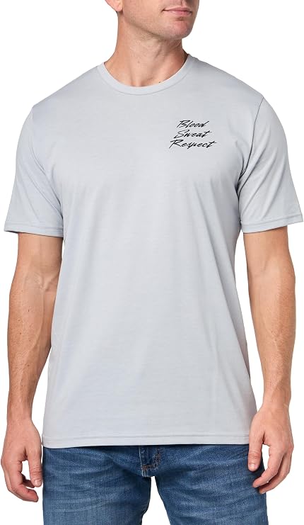Under Armour Men's Project Rock Blood Sweat Respect Short Sleeve T Shirt Project Rock Blood Sweat Respect Short Sleeve T Shirt