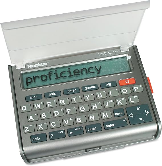 Franklin Electronic Publishers SA-309 Spelling Ace Thesaurus with Merriam-Webster Puzzle solver