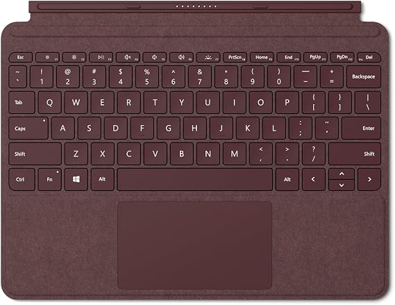 Microsoft Surface Go Alcantara Signature Type Cover (KCS-00041) Burgundy