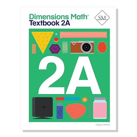 Dimensions Math Textbook 2A | Singapore Math Inc. [Paperback]