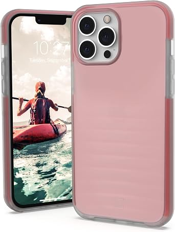 URBAN ARMOR GEAR [U] by UAG Designed for iPhone 13 Pro Max Case Red Clay Wave Slim Fit Lightweight Stylish Translucent Impact Resistant Protective Phone Cover, [6.7 inch Screen]