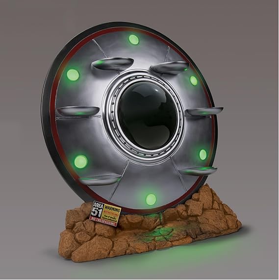 The Ashton-Drake Return to Roswell Alien Figure Collection, Illuminated UFO Display