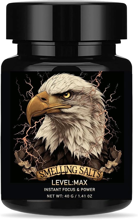 Powerful Salts-Activate Before Smelling,for Athletes in Hockey, Weightlifting and Powerlifting,Instant Energy, Enhanced Focus & Motivation