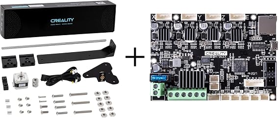 Creality 3D Printer Ender 3 Dual Z-axis Upgrade Kit Bundle with Ender 3 Silent Motherboard