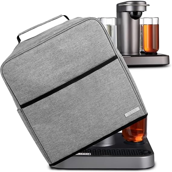 Ksestor Dust Cover for Cocktail Machine – Compatible with Premium, Professional, Duet Models – Protective Cover - Grey