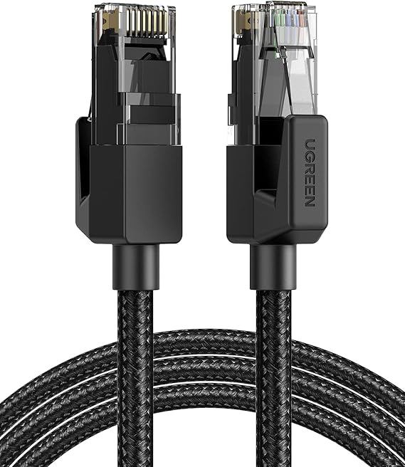 UGREEN Cat 6 Ethernet Cable 3M, Braided 5Gbps PoE RJ45 LAN