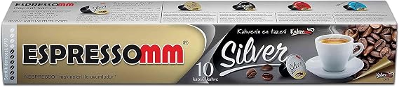 Espressomm® Sİlver KapsÜl Kahve (10 Adet) - Nespresso® Uyumlu*