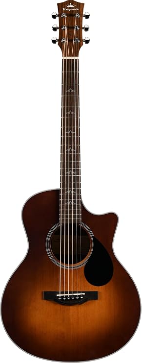 Kepma FC Mini Rosewood, Sunburst with Gigbag