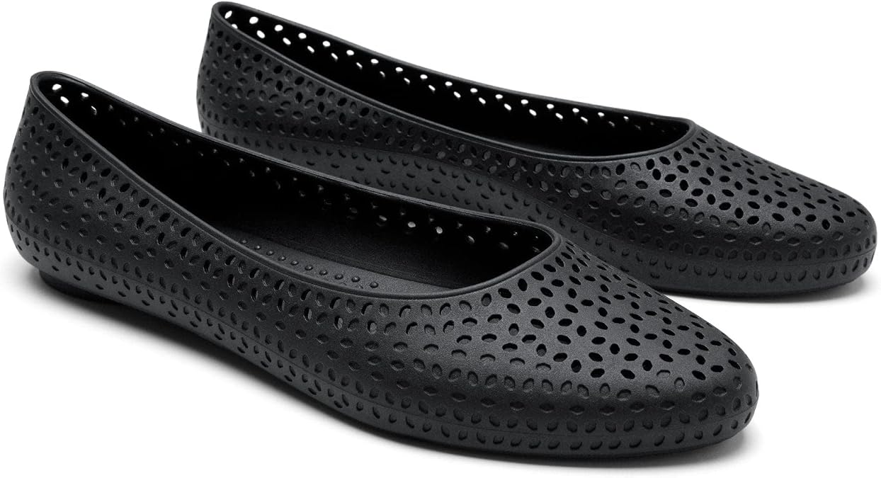 OKABASHI Women's Samantha Ballet Flat | Daily Slip-on Shoes w/Arch Support | Helps Relieve Foot Soreness & Pain | Sustainably Made in the USA