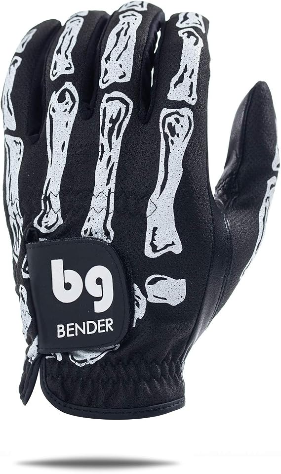 BG Bender - Womens Golf Glove, Durable Mesh Golf Gloves, Unique Golf Gloves - Left-Hand Glove (Worn on the Left Hand/for Right-Handed Golfers)