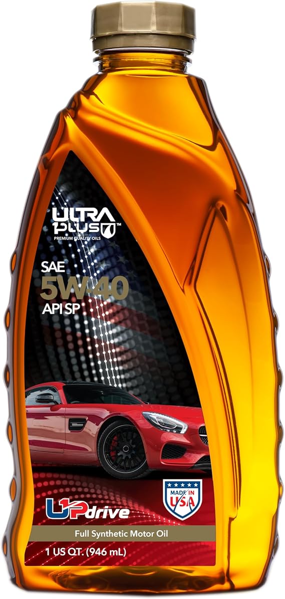 SAE 5W-40 Full Synthetic Motor Oil API SP 1 Quart