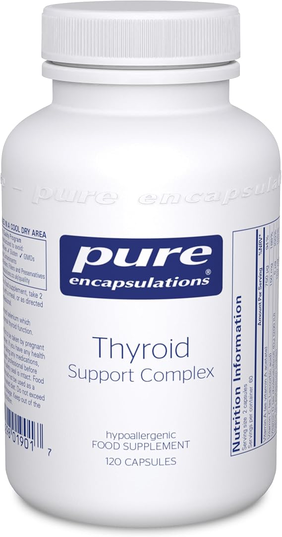 Pure Encapsulations Thyroid Support Complex, 120 Capsules