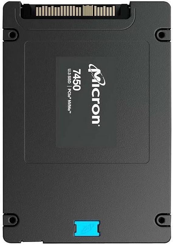 Micron MTFDKCB7T6TFR-1BC1ZABYYR 7450 Pro 7.68 TB 2.5 in. Internal - U.3 Solid State Drive