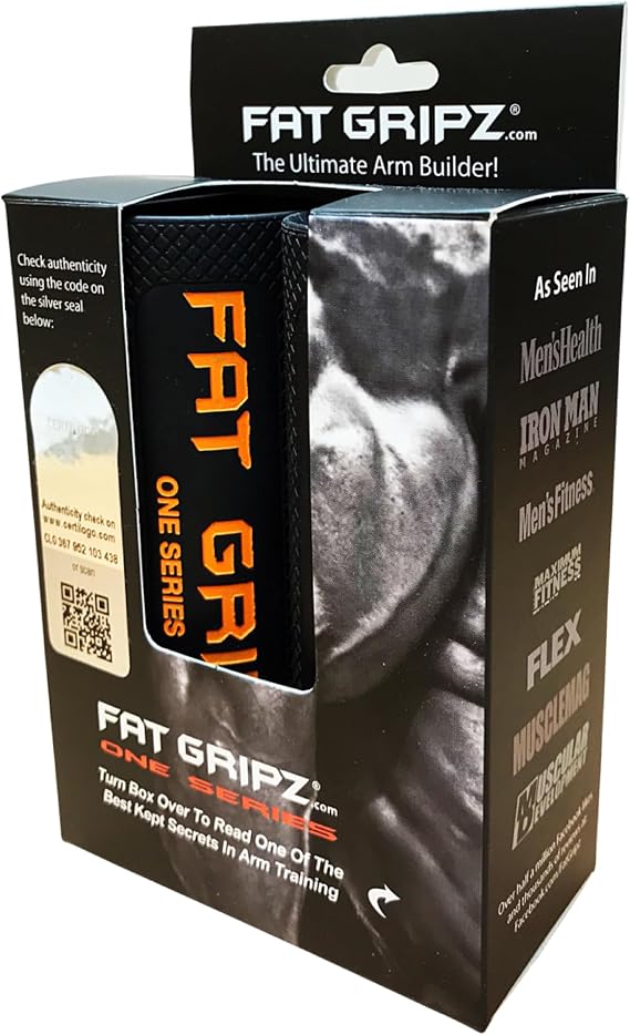 Fat Gripz - Weight Lifting Grips For Women And Men (1.75 Inch Outer Diameter)