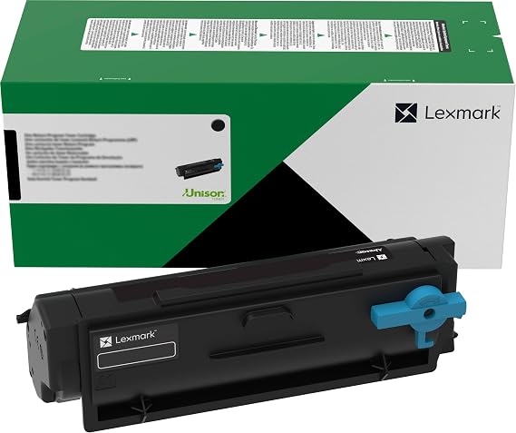 Lexmark 55b1000 Return Program Toner, 3,000 Page-Yield, Black | Black toner cartridge with 3000 page yield and compatibility for MS331dn, MS431dn and MX431adw