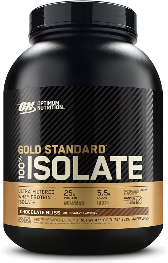 Optimum Nutrition Gold Standard Isolate Protein Powder Chocolate Bliss 3 LB