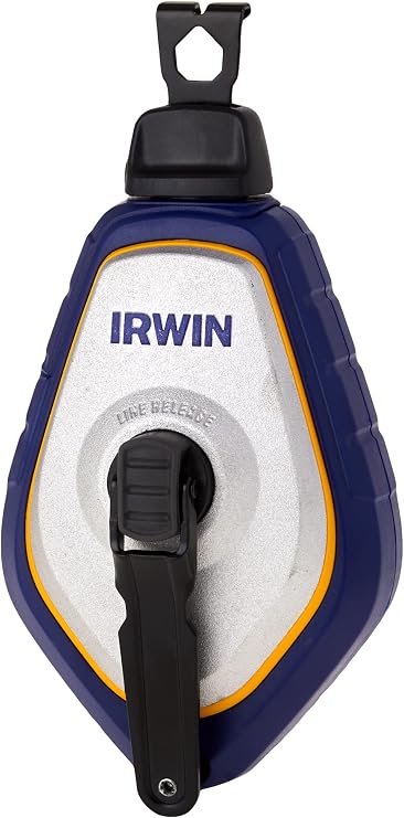 IRWIN Strait-Line 1932876 Speedline Pro Chalk Reel, 100'