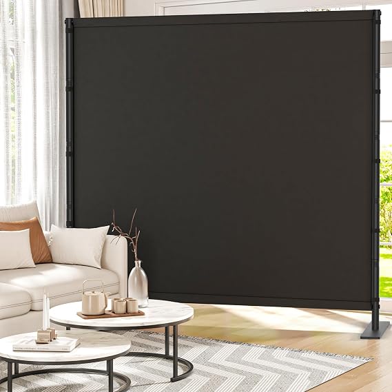 Room Divider Single Panel, 6FT Large Privacy Screen for Room Separation