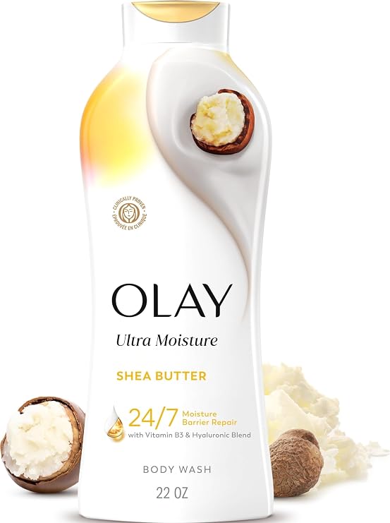 Olay Ultra Moisture Body Wash - 22 oz (650 ml) … (Shea Butter)