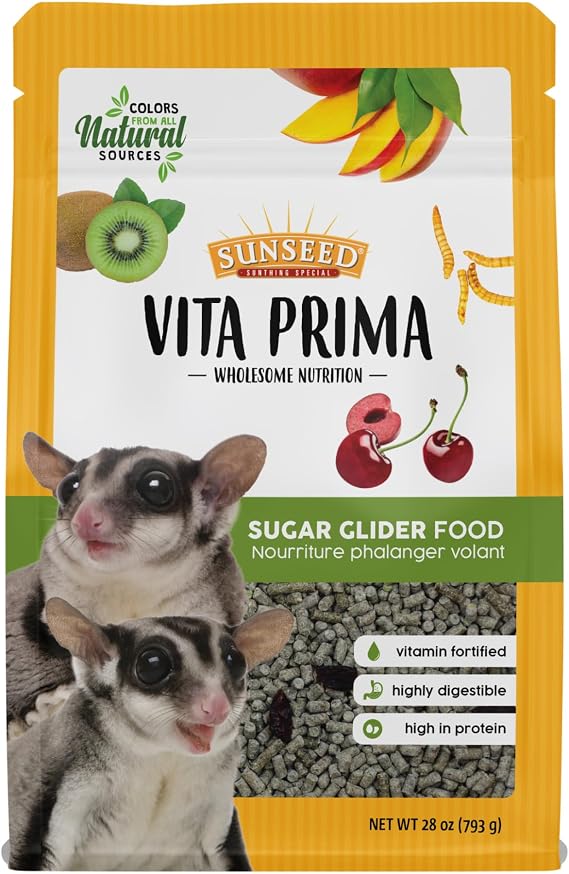 Vitakraft Sunseed Vita Prima Sugar Glider Food 28 oz.