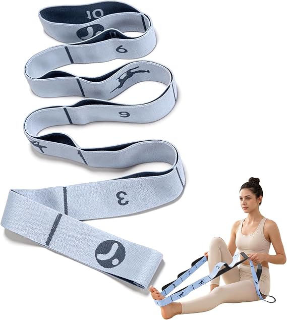 10 Loops Resistance Bands for Working Out, PT, Stretch Out Strap