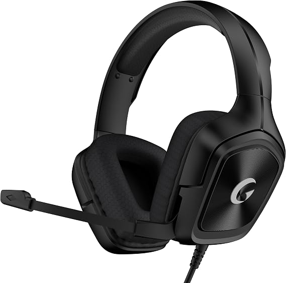 AOC Wired Gaming Headset for PS5, Xbox, PC, HD Mic, Stereo Bass, 79in Cable