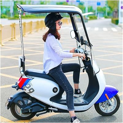 Waterproof Electric Bike Cover - Universal Outdoor Sunshade for Electric Motorcycles, Mobility Scooters, Battery Cars