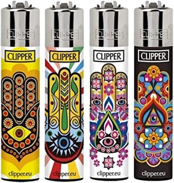 Clipper Lighter 4 Pack (Mandala)