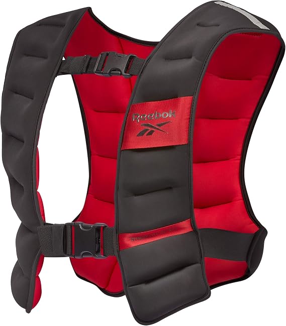Reebok Weight Vest 5kg 10kg Weight Jacket, Adjustable Weight Vest, Power Vest, Muscle Training, Weights, Weight Jacket, Vest Training