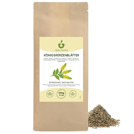 IDDA Herbal Mullein tea 200 g mullein leaves mullein tea mullein leaves