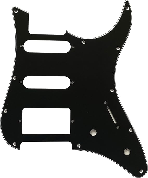 For Yamaha Pacifica EG 112 Pac112V Style Electric Guitar Pickguard (3 Ply Black)