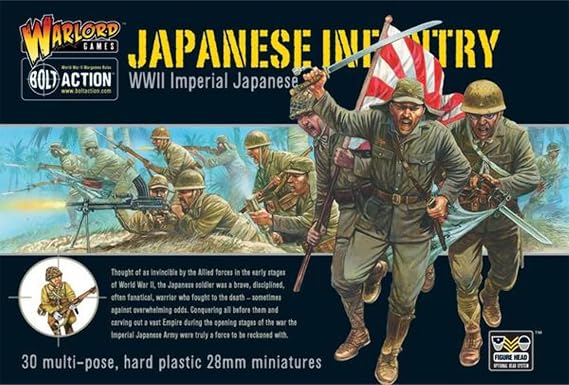 WarLord Imperial Japanese Infantry Plastic