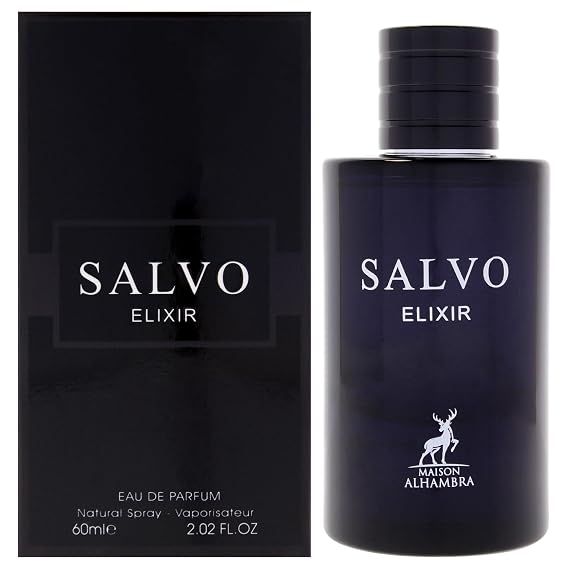 Salvo Elixir by Maison Alhambra for Men - 2.02 oz EDP Spray