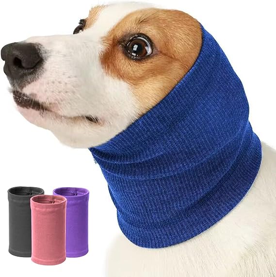 Nanaki Dog Calming Hoodie Quiet Head Cover Sleeve-Ear Covers Hood for Noise