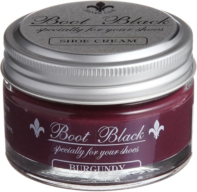 Columbus Shoe Cream Boot Black Silver Line Shoe Cream