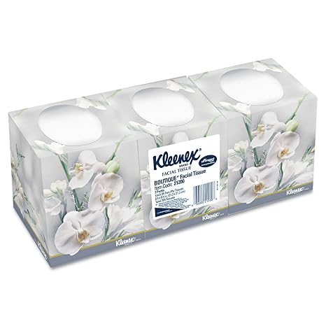 Kleenex Professional Facial Tissue, Bulk, 36 Boxes x 90 Tissues (21200) | Upright Cube Tissue Boxes (12 Packs of 3), 2-Ply, Soft & Strong, Premium Tier