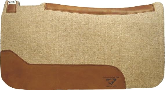 Diamond Wool Contour Cowboy Pad 32X32X3/4