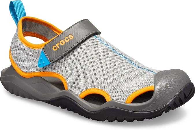 Crocs Men Swiftwater Mesh Deck Sandals