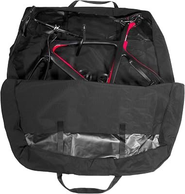 SCICON Soft Bike Bag Travel Basic, Lightweight Bicycle Transport Case for Car & Train Travel 43x 9x 35